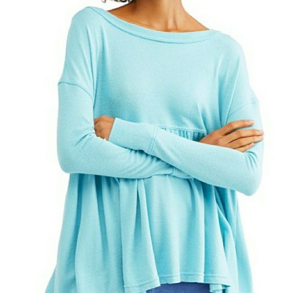 Free people Forever Your Girl Babydoll Tee - Picture 3 of 8